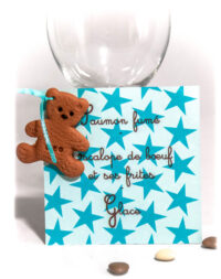 Menu enfant, biscuit « ourson », 1 carton