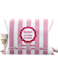 Faire-part « Boite à biscuit » fille
