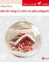 « Boule de neige à créer en pâte polymère »