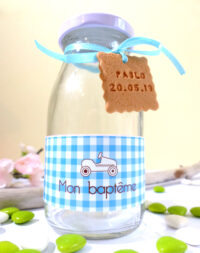 Mini-bouteille de lait, « garçon »