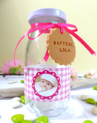 Mini-bouteille de lait, « fille »