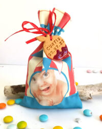 Sachet de dragées thème « cirque/fête foraine »