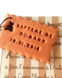 Faire-part biscuit « thème ourson »
