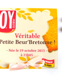 Faire-part « emballage LUXE »