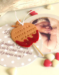 Faire-part « pomme d’amour »