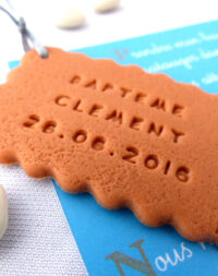 Faire-part biscuit « thème petite voiture »