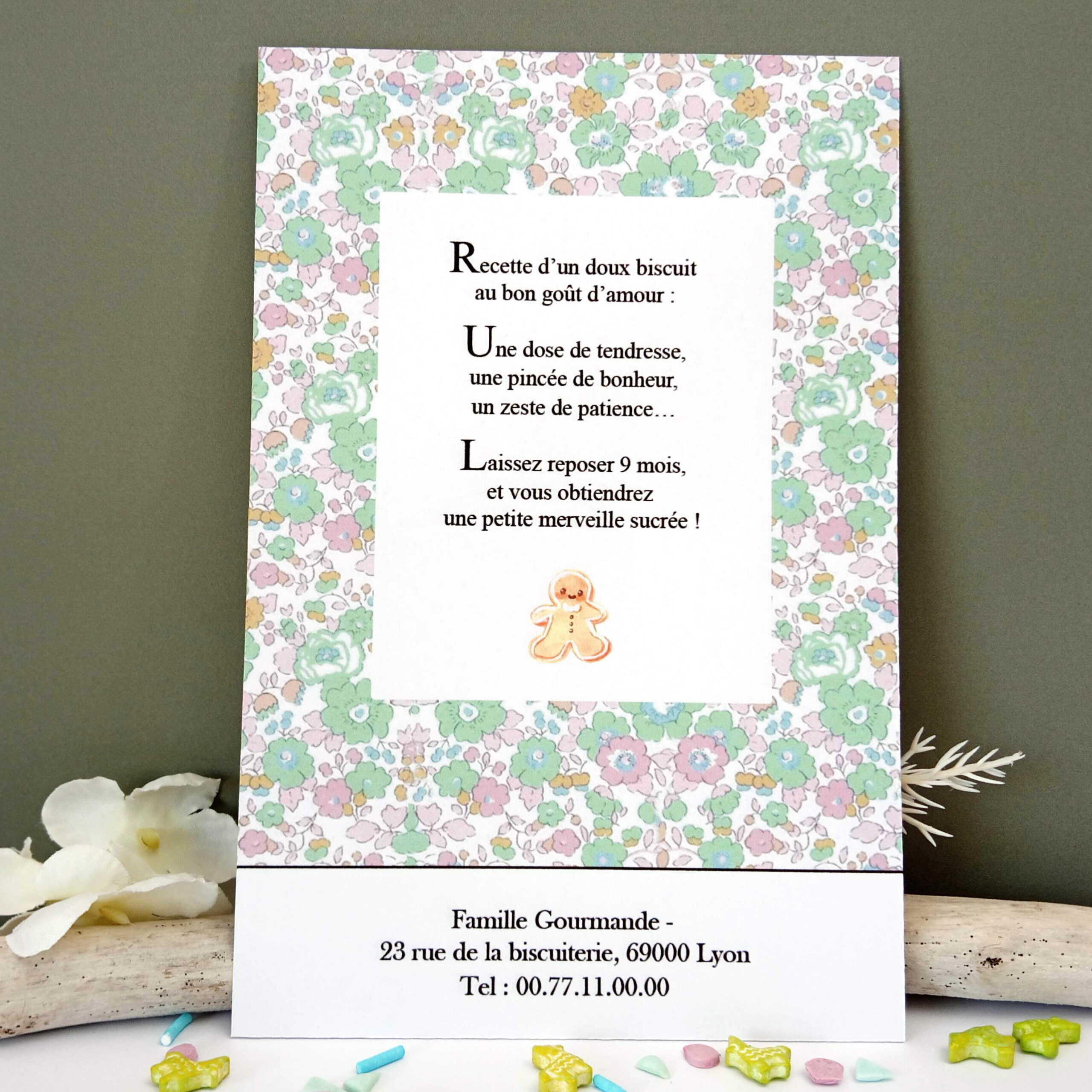 faire-part-naissance-oderne-original-gourmand-nature-fleuri-liberty-betsy-vert-sauge-rose-fille-mixte