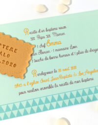 Faire-part gourmand, garçon