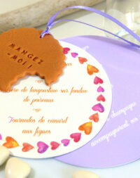 Menu biscuit rond