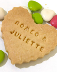 Biscuit coeur à personnaliser et déguster !