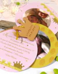Faire-part « princesse/reine »