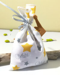 Sachet de dragées, couronne « petit prince »