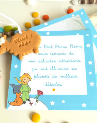 Remerciements, thème « petit prince »