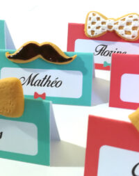 Marque-place « hipster »