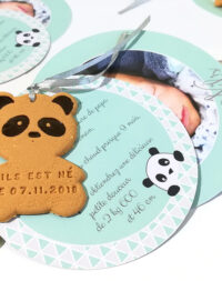 Faire-part « panda »