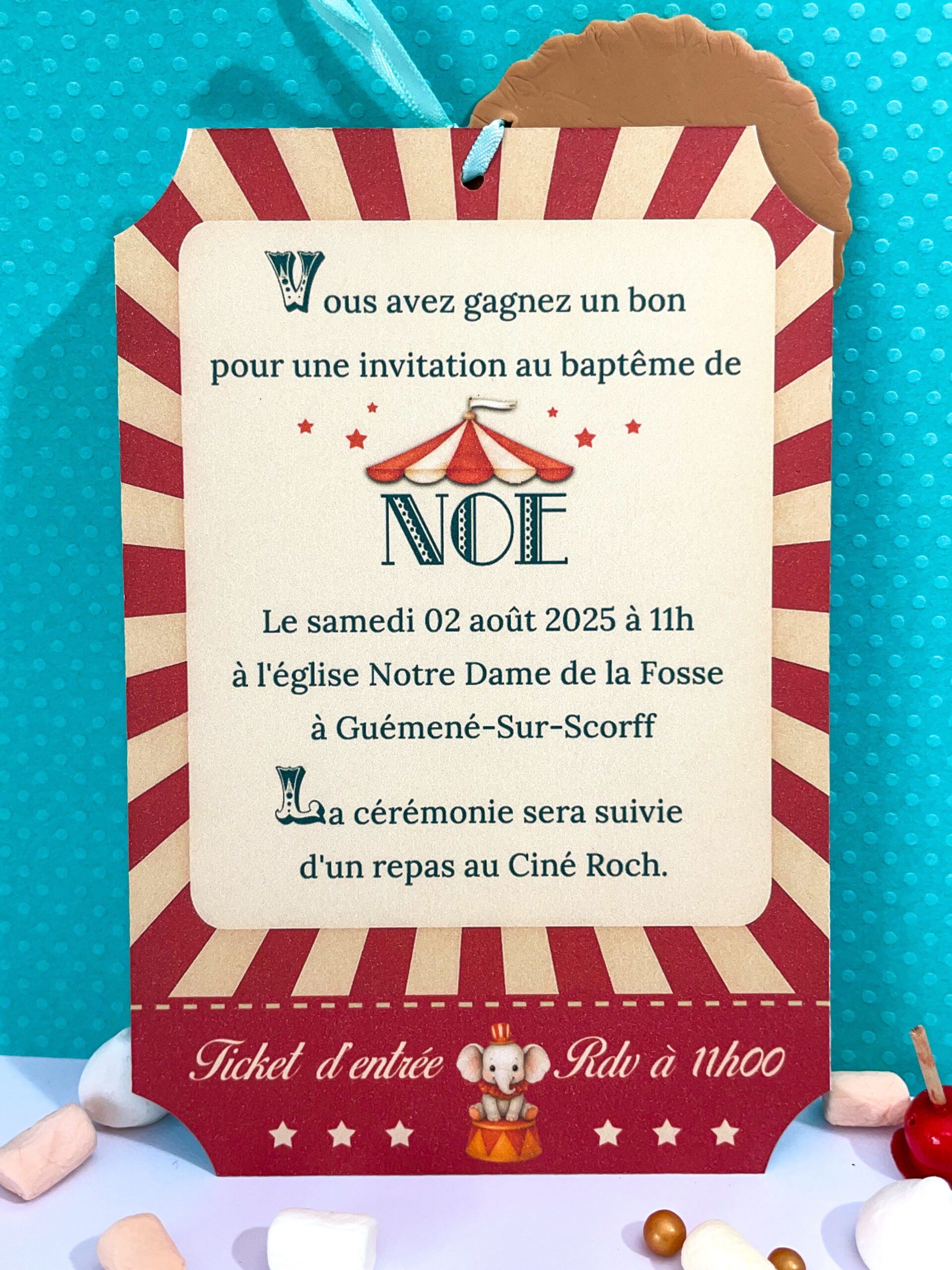 faire-part-theme-cirque-avec-chapiteau-retro-vintage-pour-bapteme