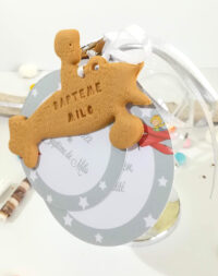 Mappe-monde pour dragées, biscuit avion