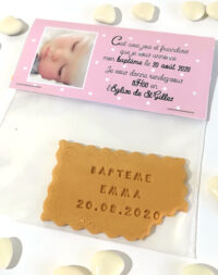 Faire-part « sachet gourmandise », fille