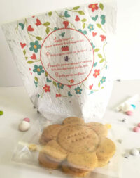 Sachet à planter et biscuits personnalisés aux graines