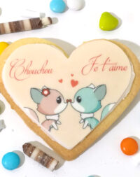 Biscuit « bisous d’amour » pour la Saint Valentin