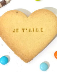 Biscuit sablé coeur Saint Valentin