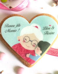 X5 Biscuits personnalisés « Bonne fête grand-mère »