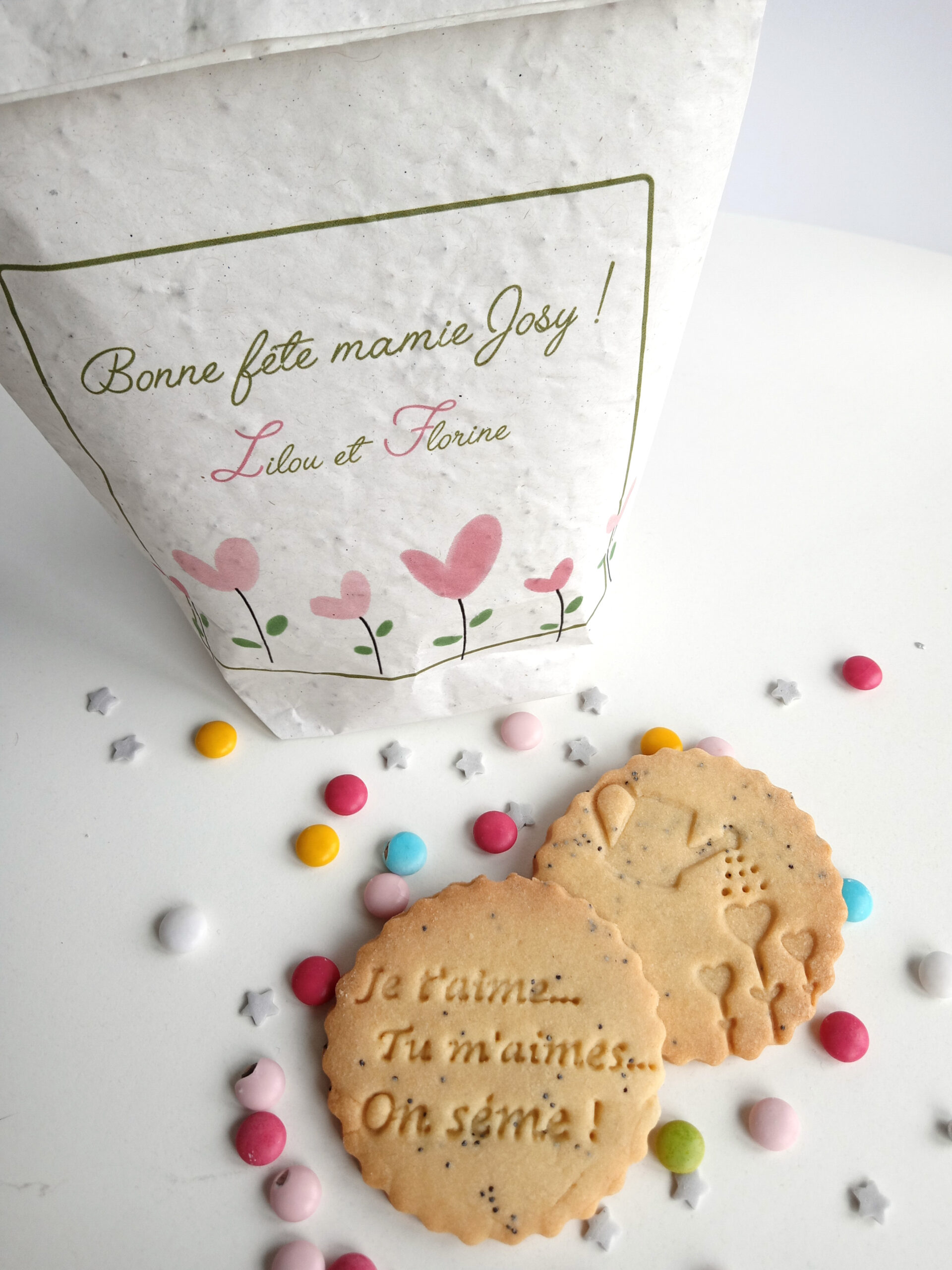 papier-ensemence-biscuit-graine-fete-grand mere