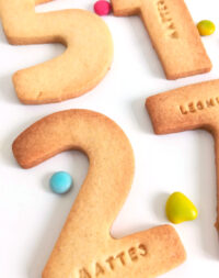 Biscuit sablé personnalisé « Chiffre »