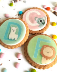 Biscuit sablé personnalisé « Initiale/Abécédaire »