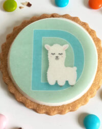 Biscuit sablé personnalisé « Initiale/Abécédaire »