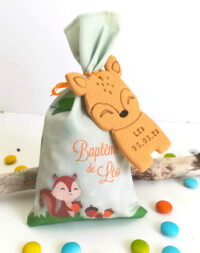 Sachet de dragées « Les animaux de la forêt » : bébé faon