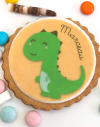 Biscuit sablé personnalisé « dinosaure »