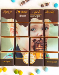 Puzzle au chocolat – fête des pères