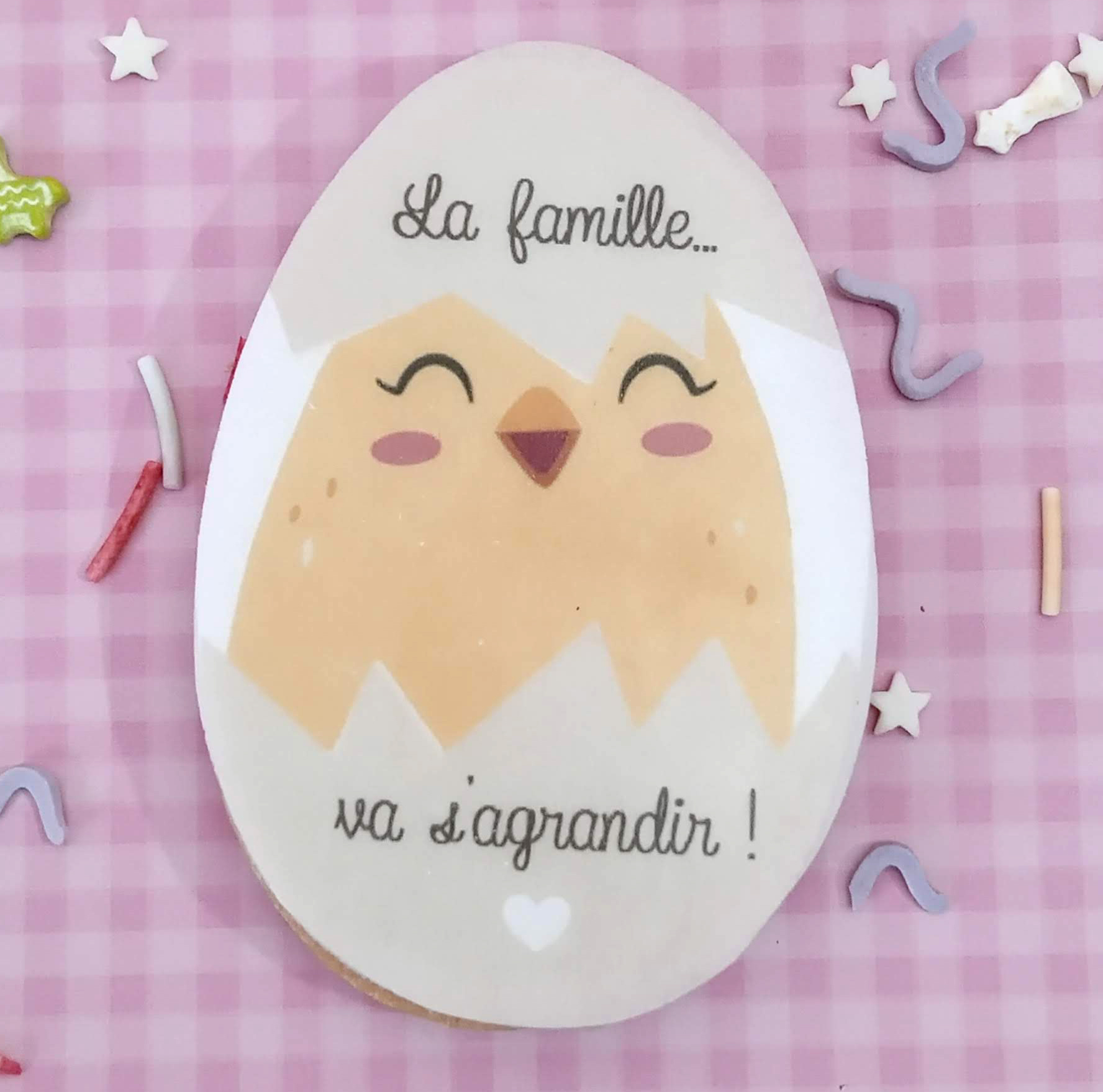 biscuit-annonce-grossesse-famille-poussin-gourmand-famille-entourage